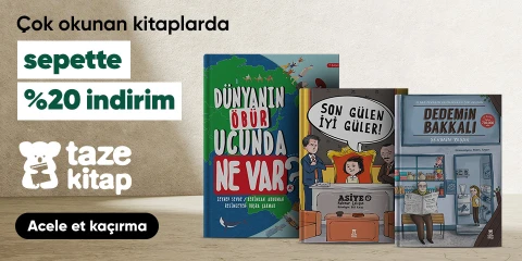 Çok okunan kitaplarda sepette %20 indirim