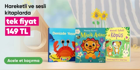 Hareketli ve sesli kitaplarda tek fiyat 149 TL