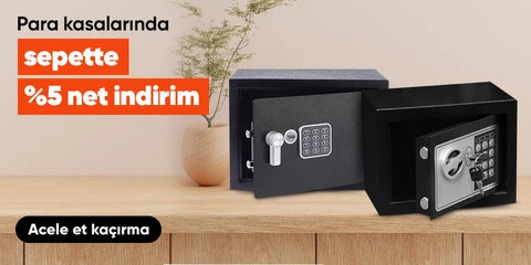 Para Kasalarında Sepette Net %5 İndirim!