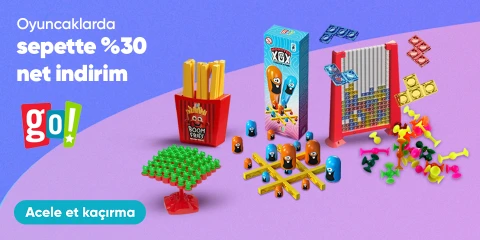 Go Toys Markalı Oyuncaklarda Sepette Net %30 İndirim!