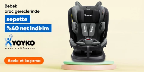 Yoyko Bebek araç Gereçlerinde Sepette Net %40 İndirim