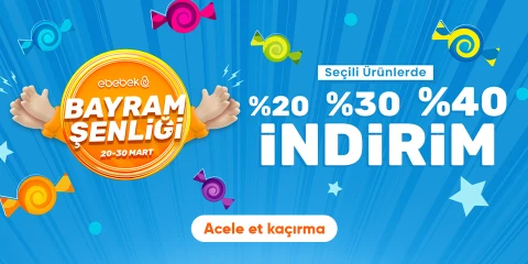 Seçili ürünlerde %20 %30 %40 indirim