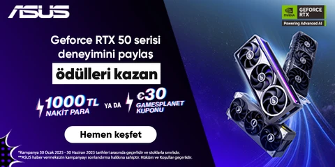 ASUS Geforce RTX 50 Serisi Deneyimini Paylaş, Ödülleri Kazan