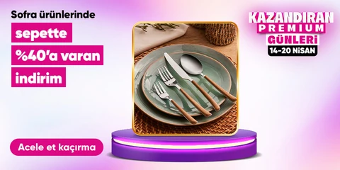 Sofra Ürünlerinde Sepette %40'a Varan İndirim