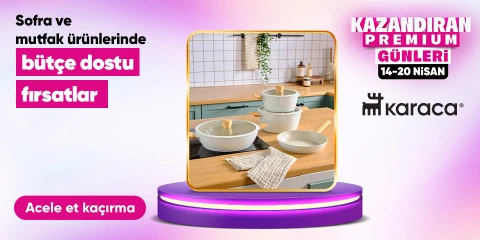 Karaca Ürünlerinde Özel Fiyatlar