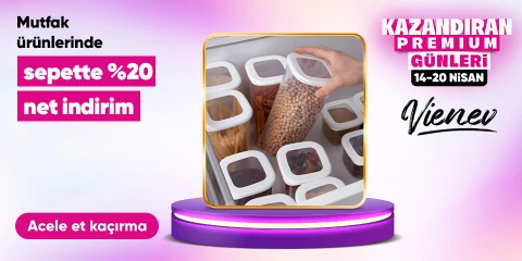 Vienev Ürünlerinde Sepette %20  net indirim
