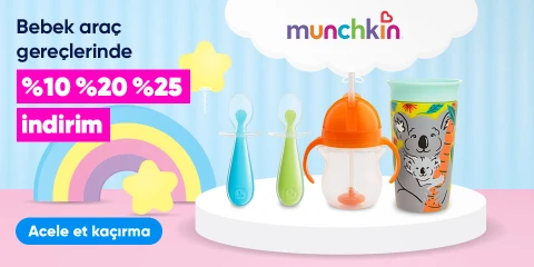 Munchkin Beslenme Gereçlerinde 20-25-30 İndirim!