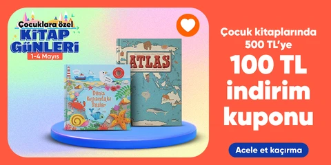 Çocuk kitaplarında  500 TL ye 100 TL indirim kuponu