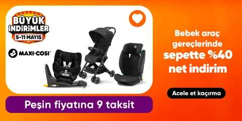 Maxi-Cosi Bebek Araç Gereçlerinde Sepette Net %40 İndirim
