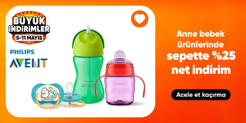Philips Avent Anne Bebek Ürünlerinde Sepette Net %25 İndirim  