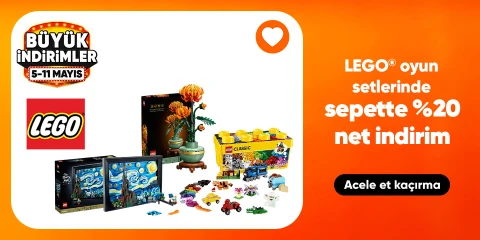 LEGO® Oyun Setlerinde Sepette Net %20 İndirim!