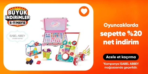 ISABEL ABBEY Mağazası Oyuncaklarında Sepette Net %20 İndirim