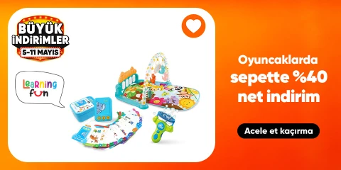 Learning Fun Marka Oyuncaklarda Sepette Net %40 İndirim