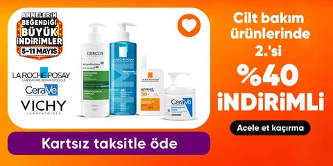 Cilt bakım ürünlerinde 2.’si %30 indirimli