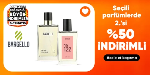 Seçili parfümlerde 2.’si %50 indirim