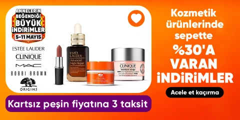 Kozmetik ürünlerinde sepette %30'A varan indirimler
