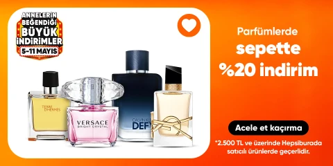 Parfümlerde  sepette %20 indirim