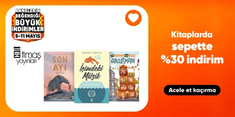 Kitaplarda  sepette %30 indirim