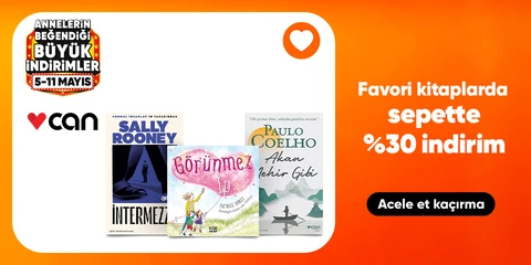 Favori kitaplarda sepette %30 indirim