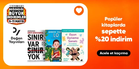 Popüler kitaplarda sepette %20 indirim