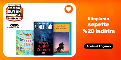 Kitaplarda sepette %20 indirim