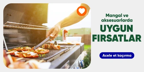 Mangal ve Aksesuarlarda En Avantajlı Fiyatlar Burada