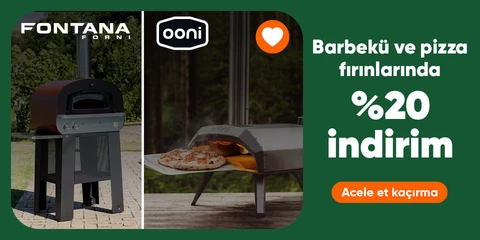 Fontana Forni, Ooni Markalı Barbekü, Pizza Fırınlarında %20 İndirim