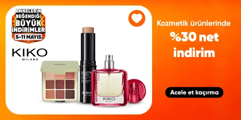 Kozmetik ürünlerinde %30 net indirim