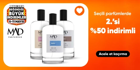 Seçili parfümlerde 2.’si %50 indirimli