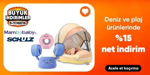 Mambobaby ve Schulzz Çocuk Deniz ve Plaj Ürünlerinde Sepette Net %15 İndirim