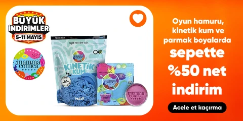 HAMUR20 Kodu ile Mammacomica Dough Oyun Hamurlarında %40 İndirime ek %20 İndirim! 