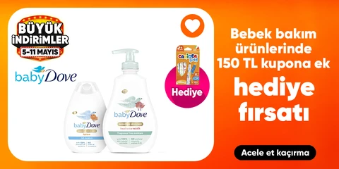 Dove baby alışverişine Carioca hediye