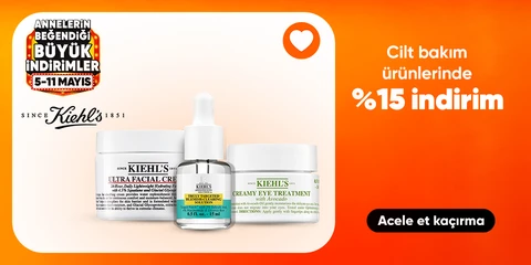 Cilt bakım ürünlerinde  %15 indirim