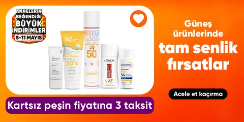Güneş ürünlerinde  tam senlik fırsatlar