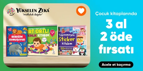 Çocuk kitaplarında  3 al 2 öde fırsatı