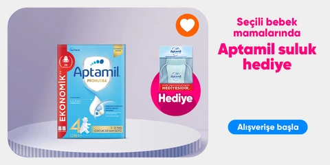 Seçili Aptamil Bebek Mamalarında Aptamil Suluk Hediye