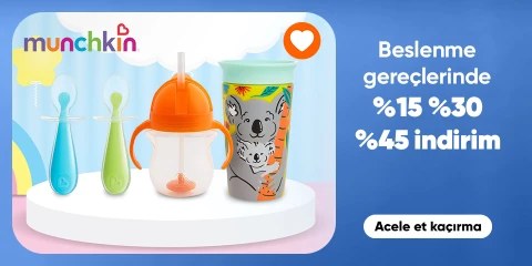 Munchkin Beslenme Gereçlerinde 20-25-30 İndirim!