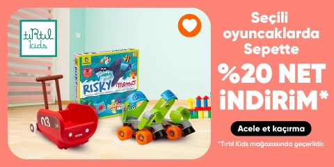 Tırtıl Kids Mağazasında Seçili Oyuncaklarda Sepette Net %20 İndirim