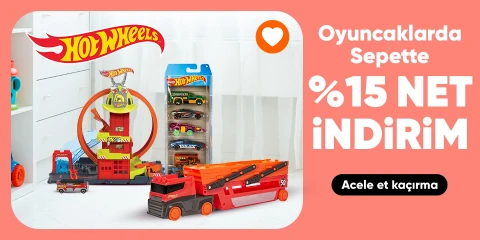 Seçili Hot Wheels Markalı Oyuncaklarda Sepette Net %15 İndirim