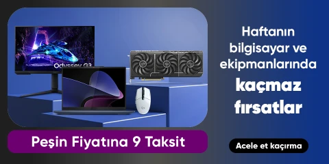 Haftanın bilgisayar ve ekipmanları  kaçmaz fırsatlar