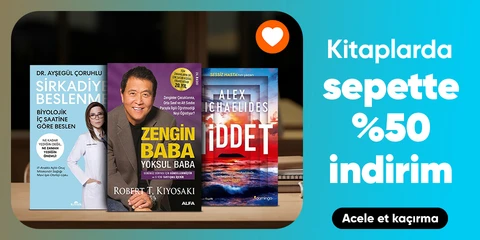Kitaplarda  sepette %50 indirim