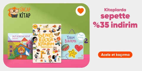 Kitaplarda  sepette %35 indirim