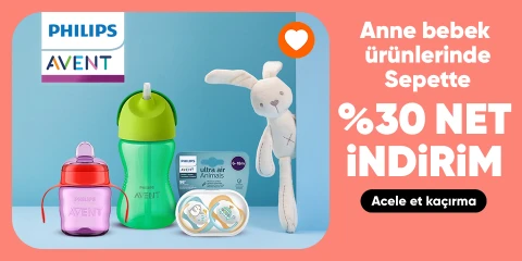 Philips Avent Anne Bebek Ürünlerinde Sepette Net %30 İndirim