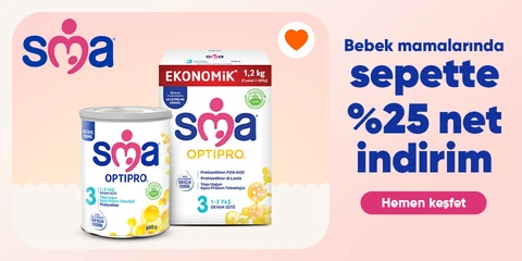 SMA Bebek Mamalarında Sepette Net %25 İndirim