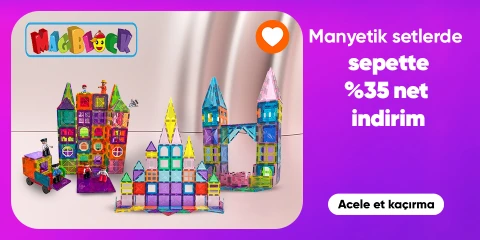Magblock Manyetik Setlerde Sepette Net %35 İndirim