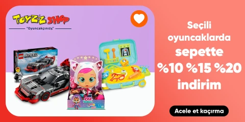 Toyzz Shop Seçili Oyuncaklarda Sepette 10/15/20 İndirim!"