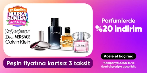 Parfümlerde  %20 indirim