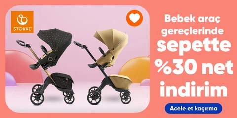 Stokke Markalı Ürünlerde Sepette Net %30 İndirim