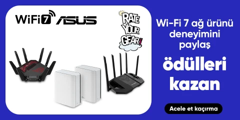 ASUS Wi-Fi 7 Ağ Ürünü Deneyimini Paylaş, Ödülleri Kazan!