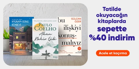 Tatilde okuyacağın kitaplarda  sepette %40 indirim